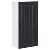 vidaXL Meuble mural LUCCA Noir 50 x 31 x 100 cm Bois d'ing&eacute;nierie