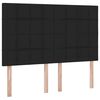 vidaXL Lit de Rangement Noir 140 x 200 cm Cuir synth&eacute;tique