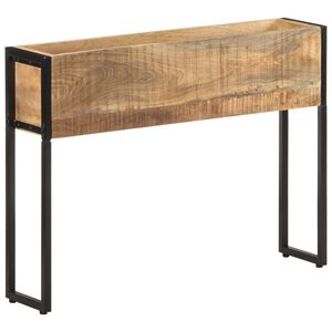 vidaXL Jardini&egrave;re 90x20x68 cm Bois de manguier brut
