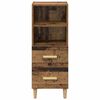 vidaXL Buffet Bois ancien 34 x 34,5 x 90 cm Bois d'ing&eacute;nierie