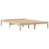 vidaXL Cadre de lit sans matelas 140x190 cm bois de pin massif