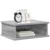 vidaXL Table de chevet Gris Sonoma 40 x 31 x 15 cm Bois d'ing&eacute;nierie