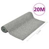 vidaXL Gazon artificiel avec picots 20x1,33 m Gris