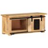 vidaXL Meuble TV 90x35x40 cm Bois massif de manguier
