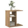 vidaXL Table d'appoint chêne artisanal 50x30x50 cm bois d'ingénierie