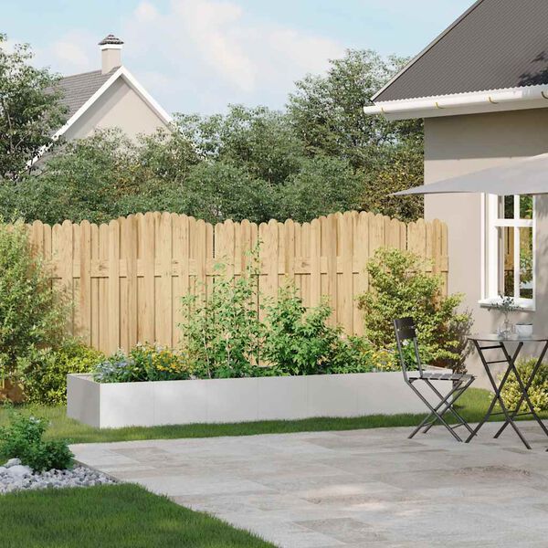 vidaXL Jardini&egrave;re 280x80x40 cm acier inoxydable