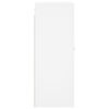vidaXL Armoires murales 2 pcs blanc 69,5x34x90 cm