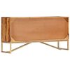 vidaXL Buffet 118x30x60 cm Bois massif de Sesham