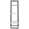 vidaXL Étagère de rangement Blanc 60x30x105 cm Bois de pin massif