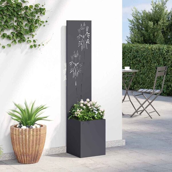 vidaXL &Eacute;cran de confidentialit&eacute; de jardin Anthracite 32 x 150 cm