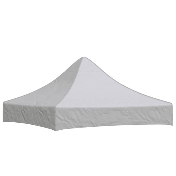 vidaXL Toit de tente de r&eacute;ception 2x2 m Blanc 270 g/m&sup2;