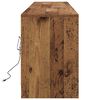 vidaXL Unites TV 2 pcs Bois Ancien 180 x 34 x 50 cm Bois d'ing&eacute;nierie