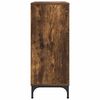 vidaXL Buffet Ch&ecirc;ne fum&eacute; 79,5 x 33 x 82 cm Bois d'ing&eacute;nierie