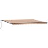 vidaXL Auvent Multicolore 500 x 300 x 165 cm Polyester et m&eacute;tal