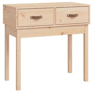 vidaXL Table console 76,5x40x75 cm Bois massif de pin
