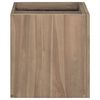 vidaXL Armoire murale de salle de bain 60x39x40 cm Bois de teck massif