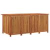 vidaXL Bo&icirc;te de rangement de jardin 175x80x75 cm bois massif d'acacia