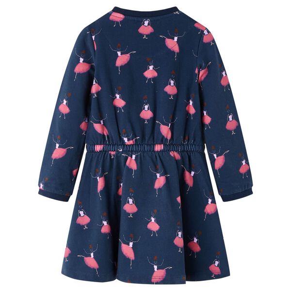Robe pour enfants bleu marine 116