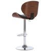 vidaXL Tabouret de bar Noir Similicuir