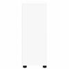 vidaXL Armoire de rangement Blanc 80 x 31 x 81 cm Bois d'ing&eacute;nierie