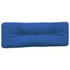 vidaXL Coussins de palette lot de 2 bleu royal tissu