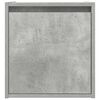 vidaXL Tables de chevet murales 2 pcs gris b&eacute;ton 38x34x40 cm