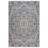 vidaXL Tapis &agrave; tissage plat d'ext&eacute;rieur 160x230 cm Motif bleu