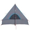 vidaXL Tente de camping en forme de A 2 personnes bleu imperméable