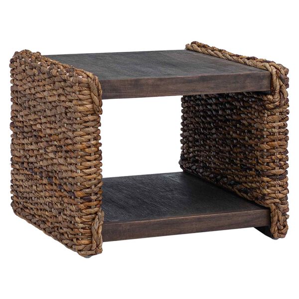 vidaXL Table d'appoint Naturel 44.5 x 45 x 45 cm