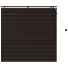vidaXL Store V&eacute;nitien Marron fonc&eacute; 140 x 130 cm 35 mm