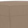 vidaXL Repose-pied Cappuccino 70x55x41 cm Similicuir