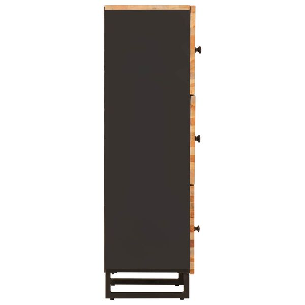 vidaXL Buffet de Rangement avec &eacute;tag&egrave;re Marron 40 x 33,5 x 110 cm