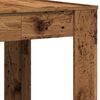vidaXL Table &agrave; manger vieux bois 140x74,5x76 cm bois d'ing&eacute;nierie