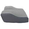 vidaXL Oreiller avec oreiller Gris 60 x 34 x 11 cm Polyester