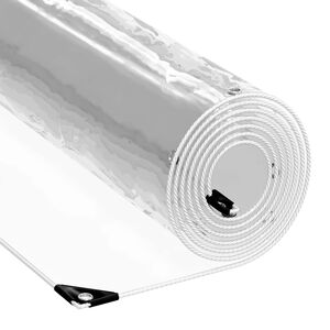 vidaXL Couverture pour plantes Transparent 6 x 1,5 m PVC