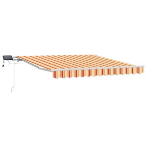 vidaXL Auvent R&eacute;tractable avec 350 x 250 cm tissu