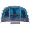 vidaXL Tente familiale tunnel 8 personnes bleu imperm&eacute;able