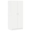 vidaXL Garde-robe Blanc 80x52x180 cm Bois d&rsquo;ing&eacute;nierie
