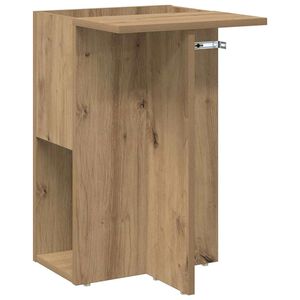 vidaXL Table d'appoint Ch&ecirc;ne artisanal 35 x 40 x 55 cm