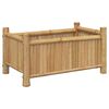 vidaXL Jardini&egrave;re 50x30x25 cm bambou