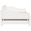 vidaXL Lit de jour et lit gigogne sans matelas 90x190 cm bois massif