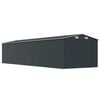 vidaXL Abri de jardin Anthracite 257x990x181 cm Acier galvanisé