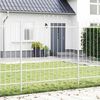 vidaXL Clôture de jardin 8 pcs Blanc 170 x 215 cm