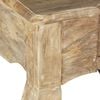 vidaXL Table console Bois de manguier massif 120 x 50 x 80 cm