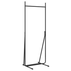 vidaXL Porte-v&ecirc;tements Noir 62 x 48 x 158 cm Acier