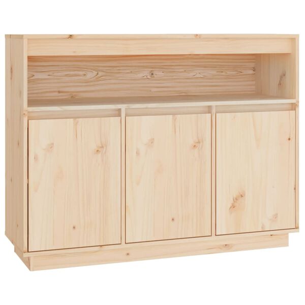 vidaXL Buffet 104,5x34x80 cm Bois massif de pin