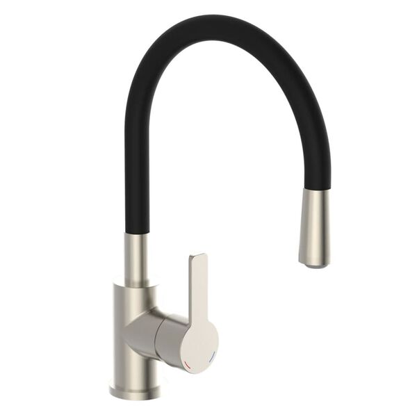 EISL Mitigeur d'&eacute;vier FLEXO noir