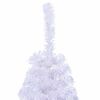 vidaXL Sapin de Noël artificiel avec 150 LED Blanc 120 cm PVC et Acier