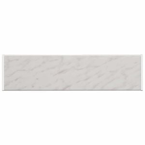 vidaXL Appui de fen&ecirc;tre Texture marbre 60 x 25 x 4,5 cm PVC