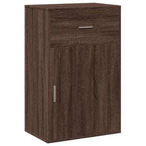 vidaXL Armoire de rangement ch&ecirc;ne marron 56,5x39x90 cm bois ing&eacute;nierie